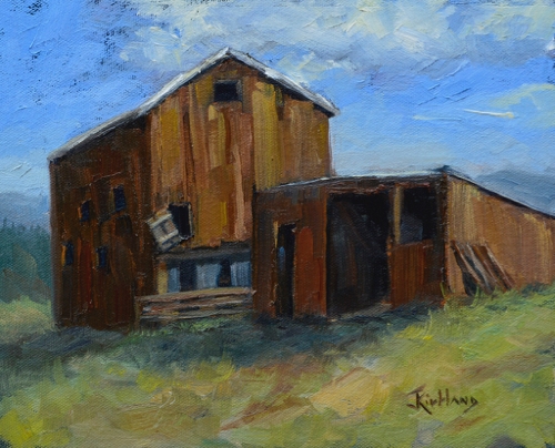 The Tall Barn 8x10 $400 at Hunter Wolff Gallery